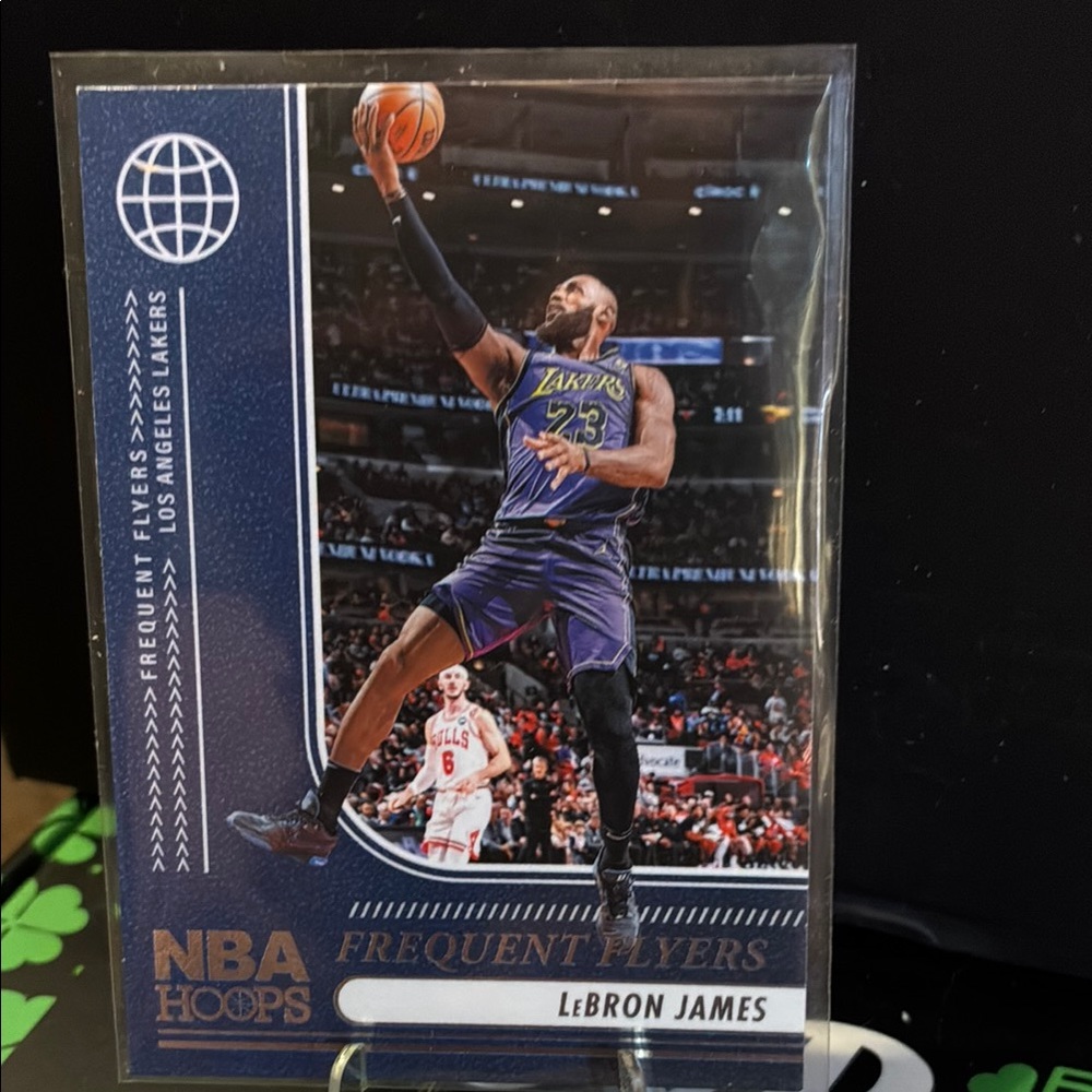 LeBron James Panini Blue NBA Trading Cards Premium Edition